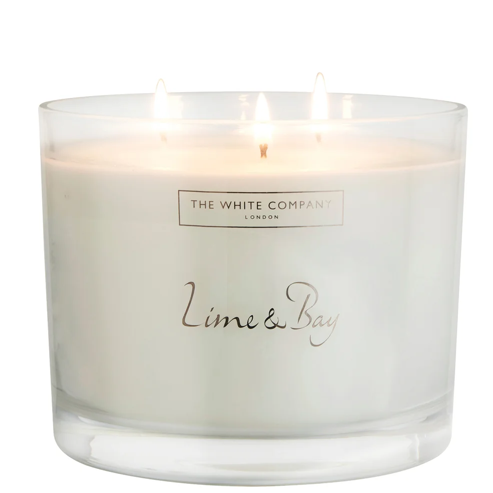 The White Company Lime & Bay Large Candle 770g Zdjęcie 1