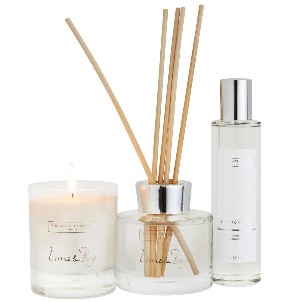 The White Company Lime & Bay Large Home Scenting Set Zdjęcie 1