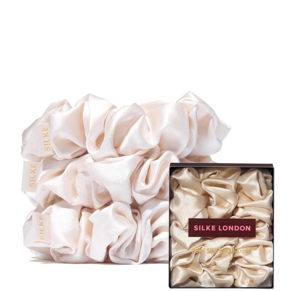 SILKE London Hair Scrunchies - Cream Zdjęcie 1