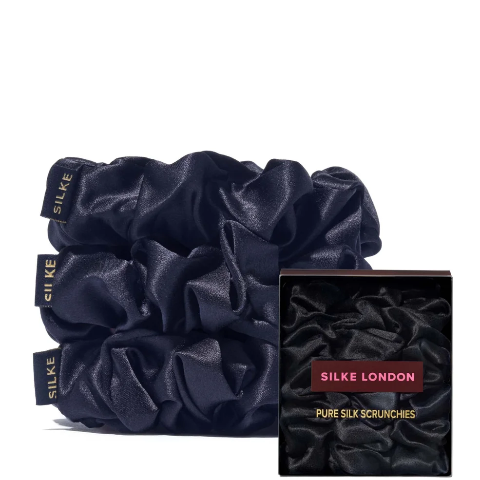 SILKE London Hair Scrunchies - Black Zdjęcie 1