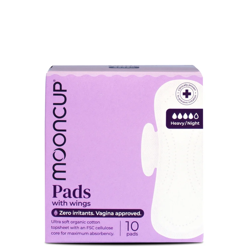 Mooncup Pads with Wings - Heavy/Night (10 pack) Zdjęcie 1