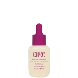 Coco & Eve Bronzing Face Drops (Dark Tan) 30ml - undefined undefined