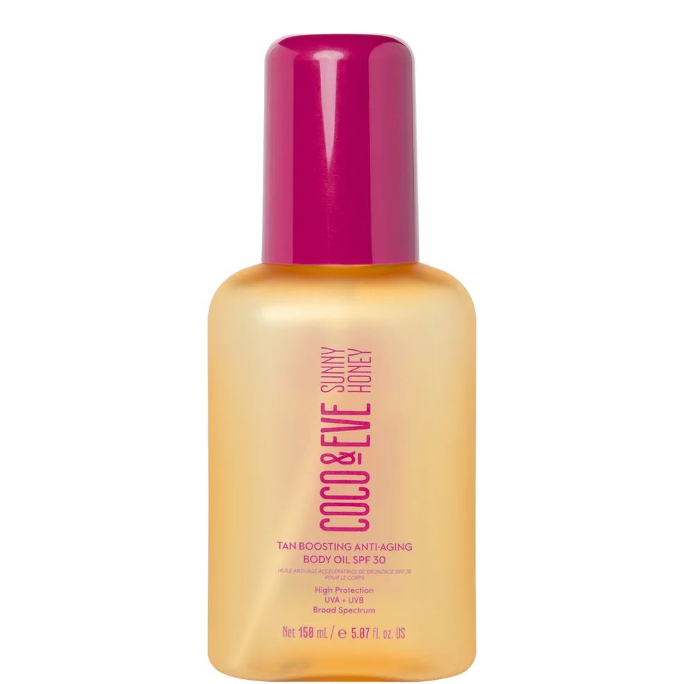 Coco & Eve Tan Boosting Anti-aging Body Oil SPF30 150ml Zdjęcie 1