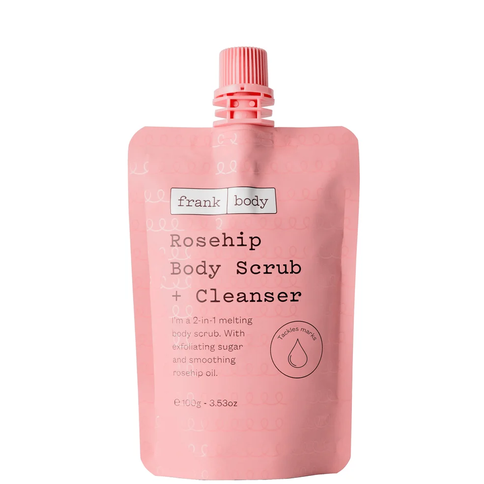 Frank Body Rosehip Body Scrub and Cleanser 100g Zdjęcie 1