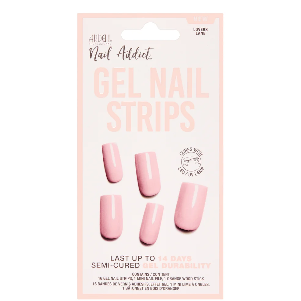 Ardell LED Gel Colour Nail Strips  - Lovers Lane Zdjęcie 1
