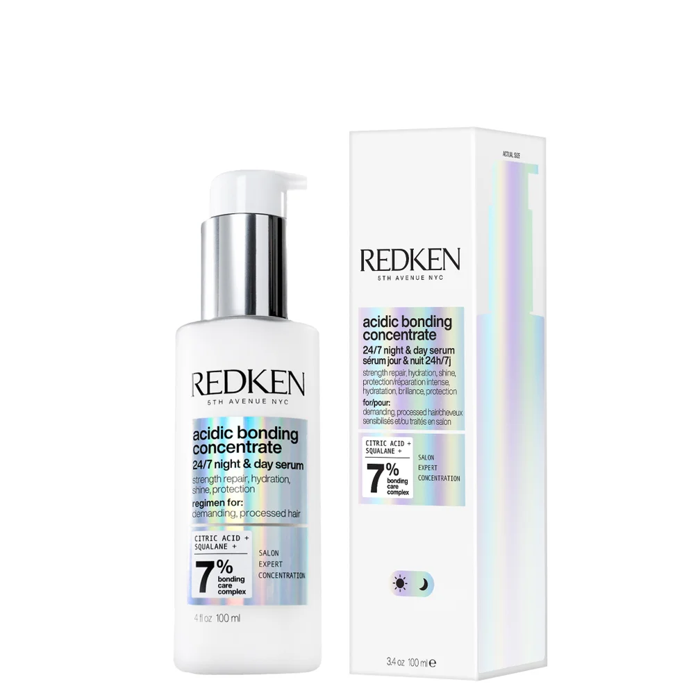 Redken Acidic Bonding Concentrate 24/7 Night and Day Hair Serum, Repair & Strengthen Damaged Hair 100ml Zdjęcie 1
