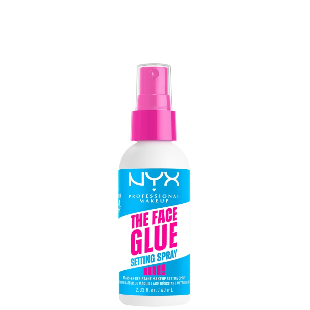 NYX Professional Makeup The Face Glue Setting Spray Up To 24 Hour Wear Transfer Resistant & Waterproof 60ml Zdjęcie 1