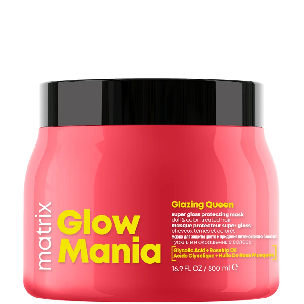 Matrix Glow Mania Glazing Queen: Super Gloss Protecting Mask 500ml Zdjęcie 1