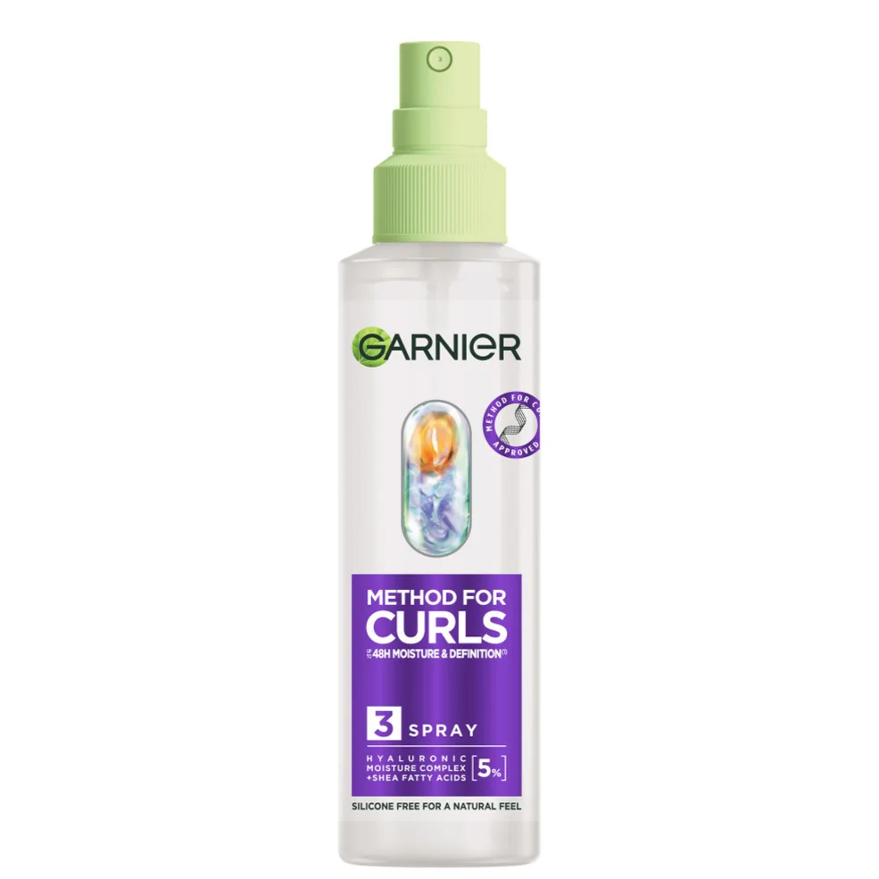 Garnier Method For Curls Spray, up to 48H moisture and definition 150ml Zdjęcie 1