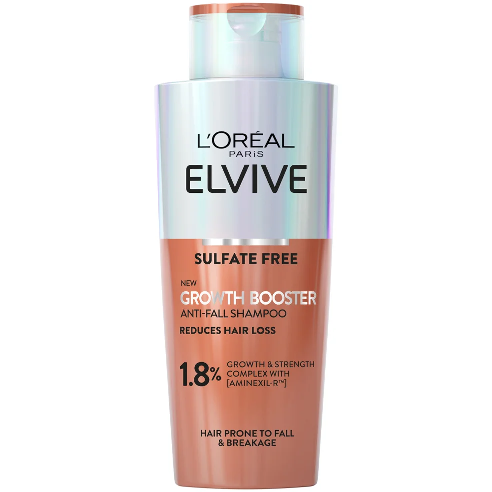 L'Oreal Paris Elvive Growth Booster Shampoo, Anti Hair Loss, 200ml Zdjęcie 1