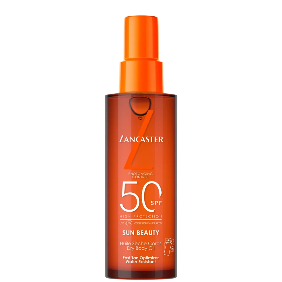 Lancaster Sun Beauty Satin Dry Oil Fast Tan Optimizer for Body SPF50 150ml Zdjęcie 1