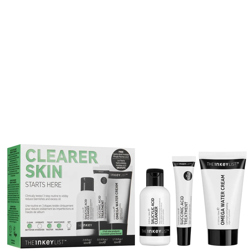 The Inkey List Clear Skin Kit Zdjęcie 1