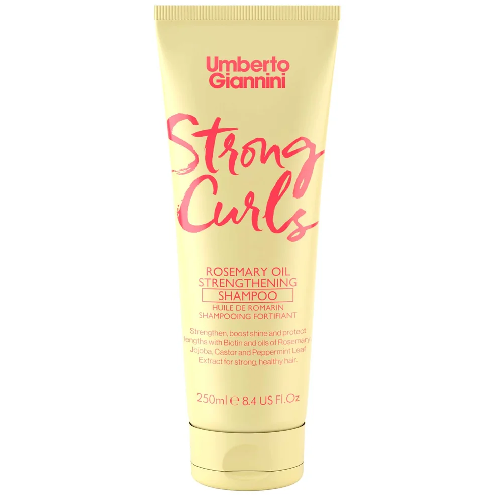 Umberto Giannini Strong Curls Rosemary Oil Shampoo 250ml Zdjęcie 1