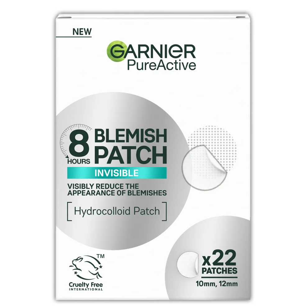 Garnier Pure Active 8hr Invisible Hydrocolloid Blemish Patch Cruelty Free & Vegan - 22 patches Zdjęcie 1