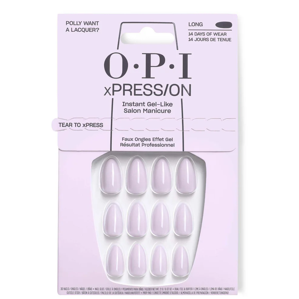 OPI'm Dreaming xPRESS/ON Artificial Nails - Polly Want a Lacquer? Zdjęcie 1