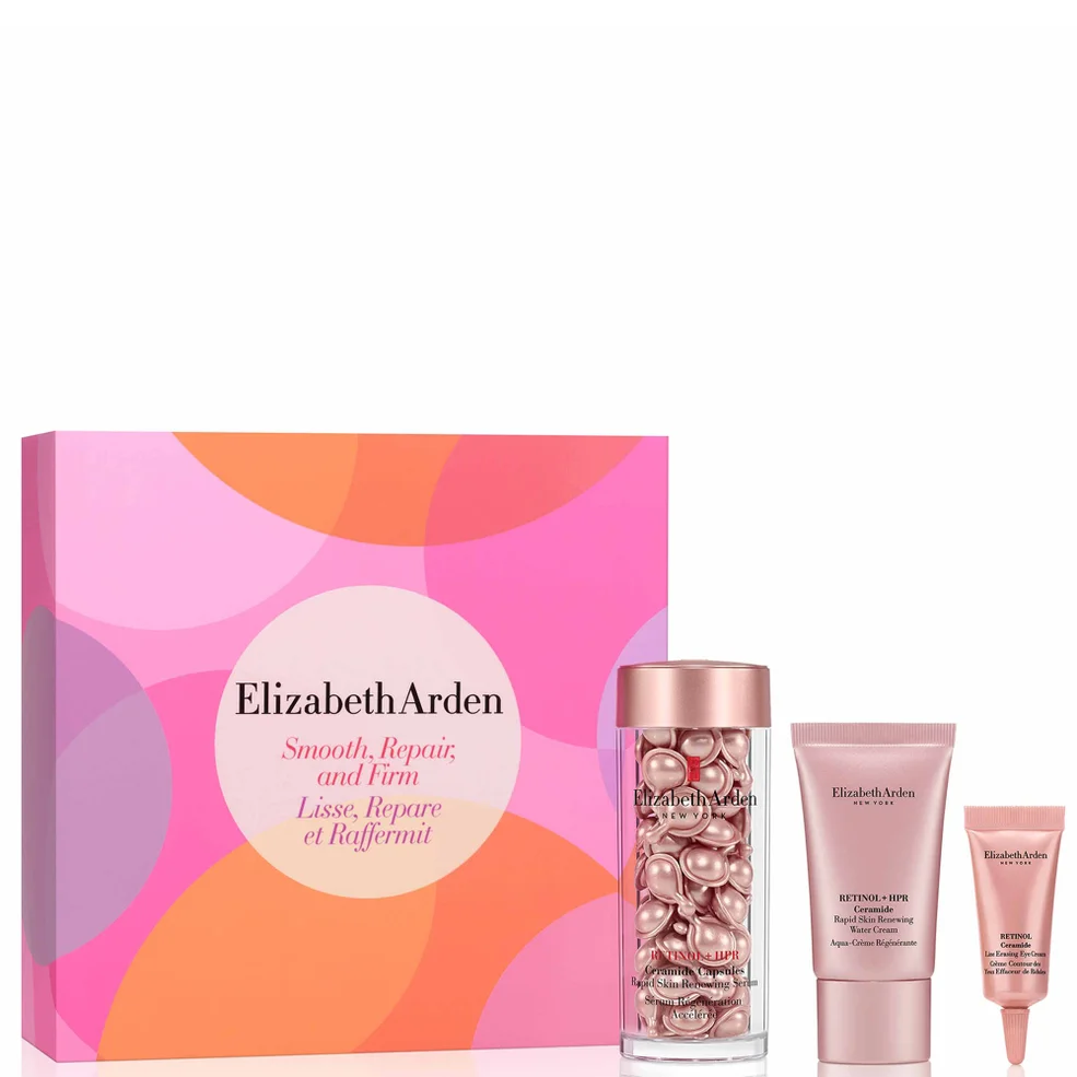 Elizabeth Arden RETINOL + HPR CERAMIDE Smooth, Repair & Firm 60 Capsules Gift Set Zdjęcie 1