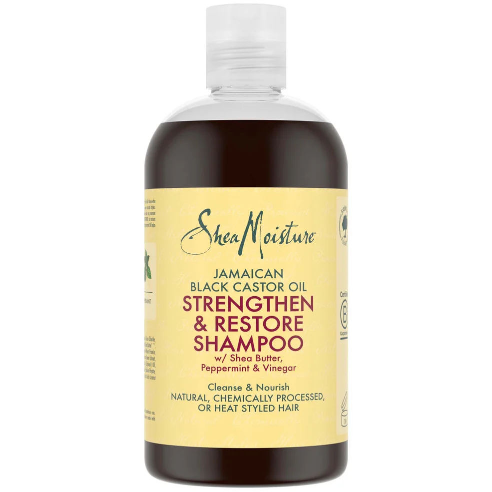 SheaMoisture Jamaican Black Castor Oil Strengthen, Grow & Restore Shampoo 384ml Zdjęcie 1