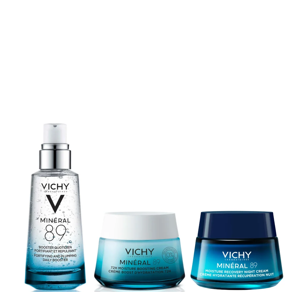 Vichy Minéral 89 3-Step Hydration Boost Day & Night Routine Bundle Zdjęcie 1