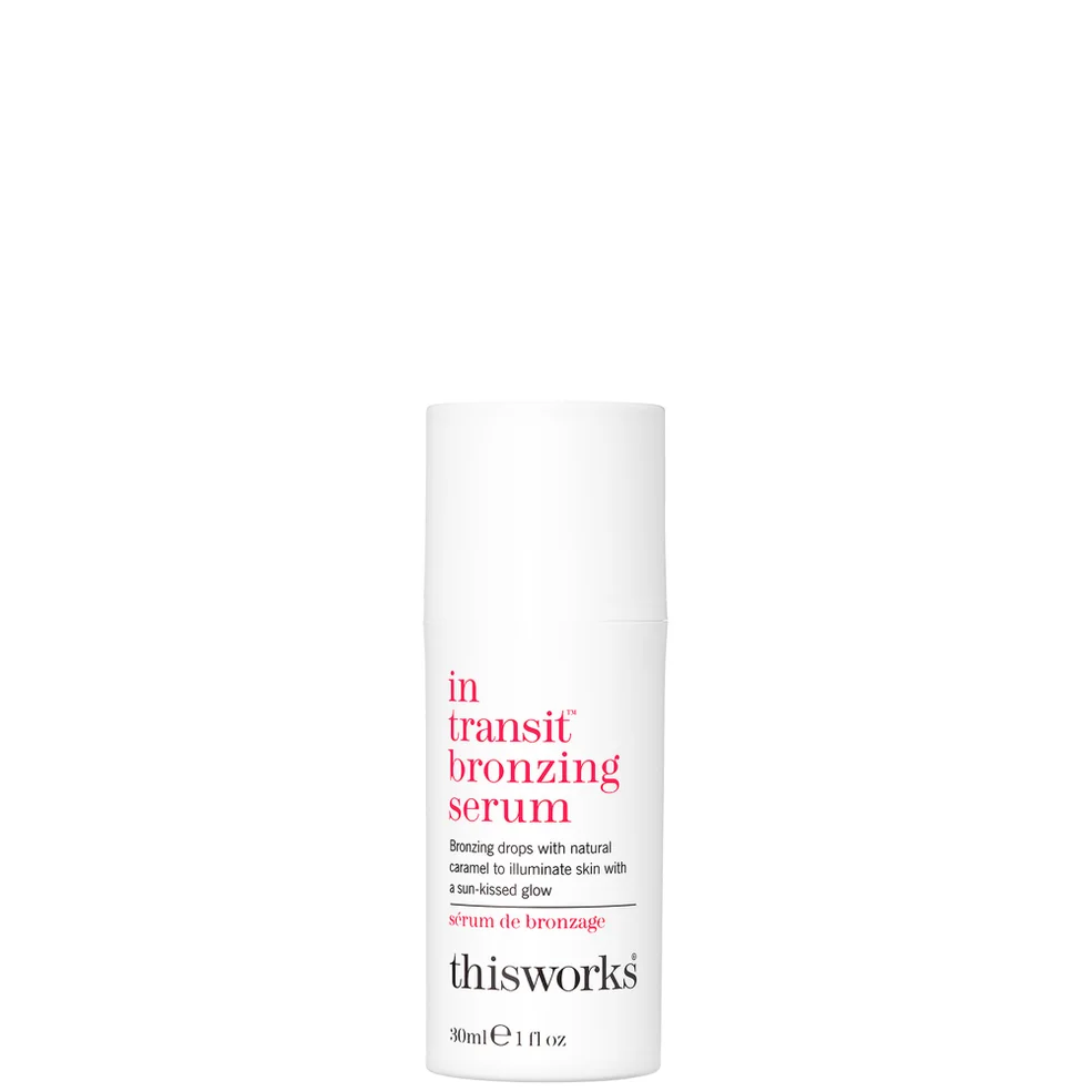 this works In Transit Bronzing Serum 30ml Zdjęcie 1