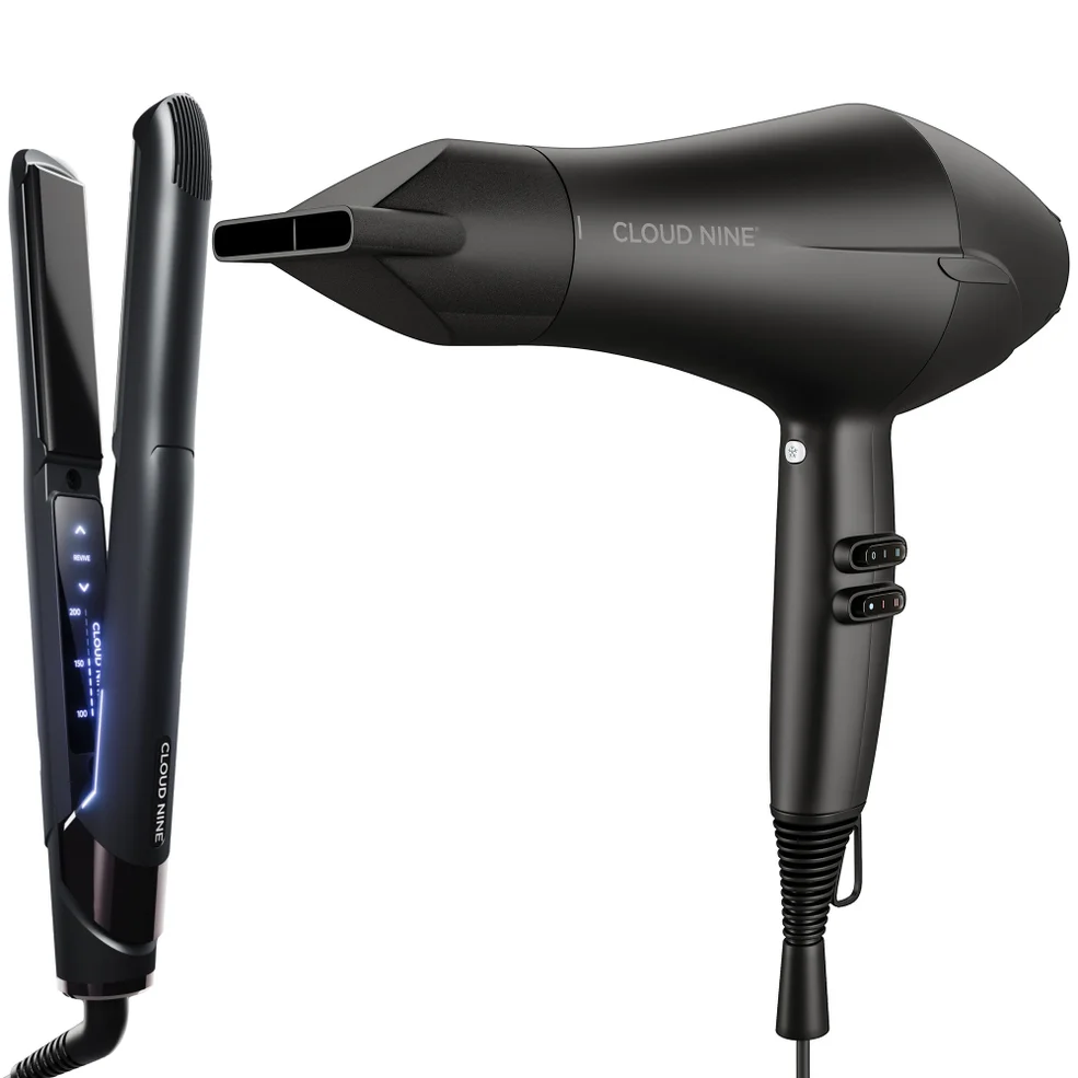 CLOUD NINE The Airshot Hairdryer and The Original Iron Bundle Zdjęcie 1