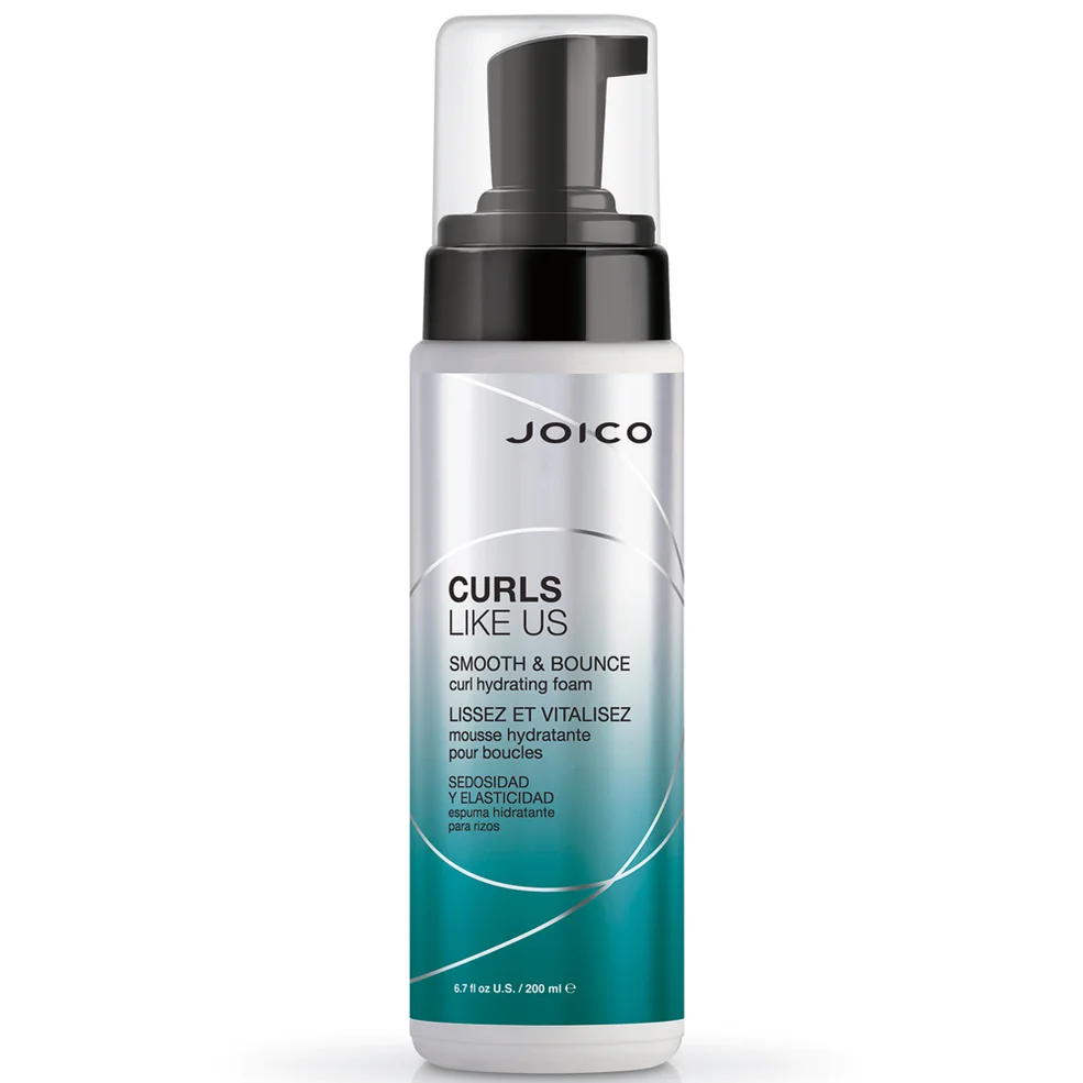 JOICO CURLS LIKE US Smooth and Bounce Curl Hydrating Foam 200ml Zdjęcie 1