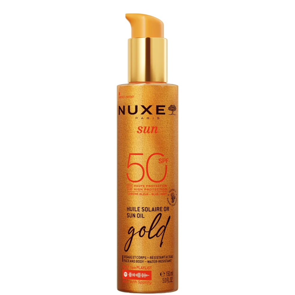 Nuxe Sun Oil Shimmering Gold SPF 50 150ml Zdjęcie 1