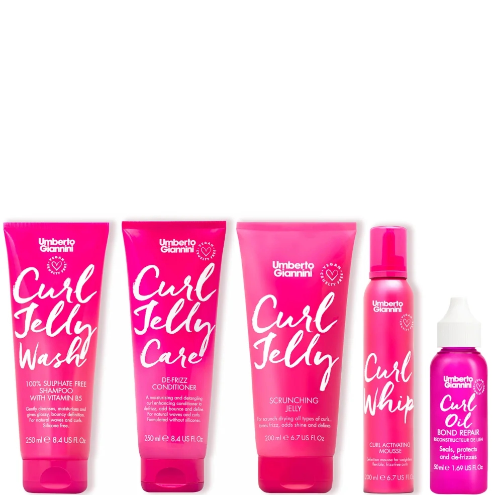 Umberto Giannini Curl Wash and Style Essentials Kit Zdjęcie 1