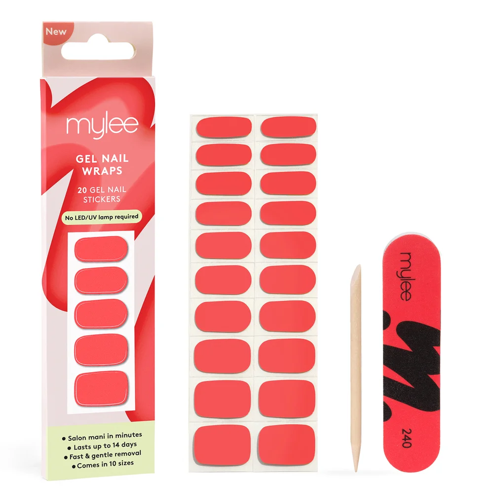 Mylee Gel Nail Wraps - Be Yourself Zdjęcie 1