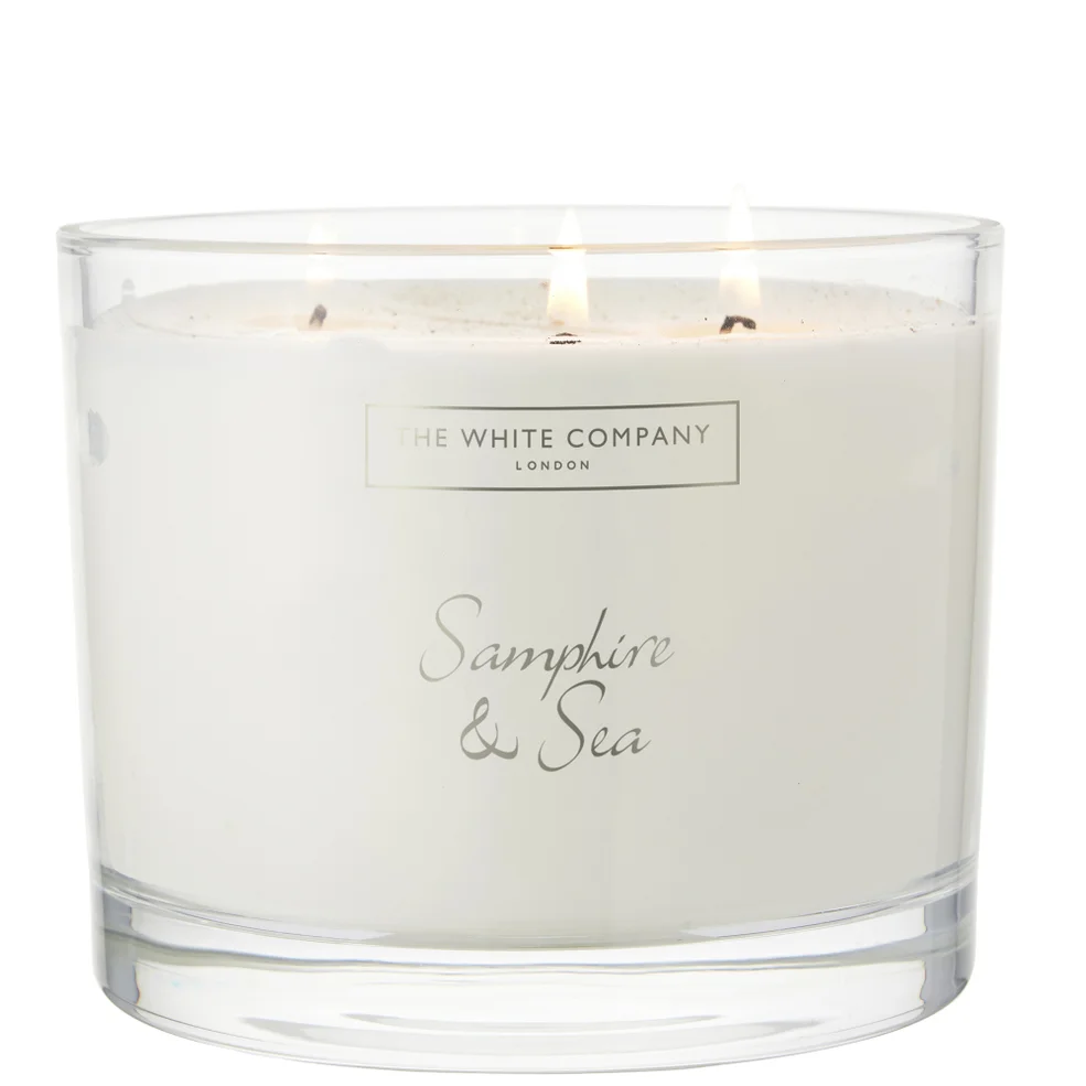 The White Company Samphire & Sea Large Candle 770g Zdjęcie 1