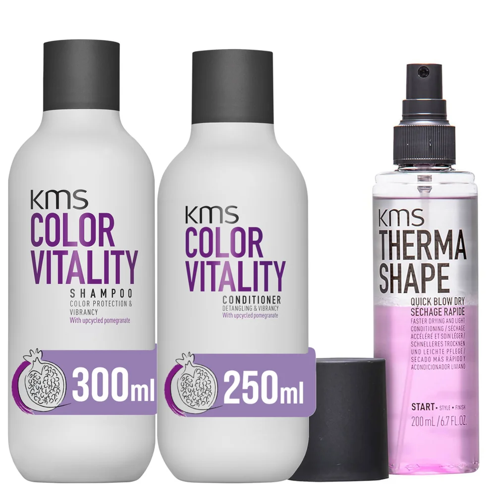 KMS Colour & Heat Protection Bundle for All Hair Types Zdjęcie 1