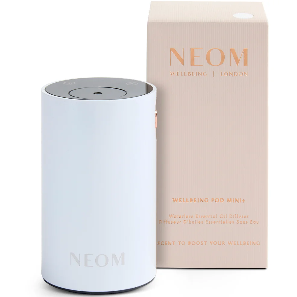 Neom Wellbeing London Pod Mini+ Waterless Essential Oil Diffuser White Zdjęcie 1