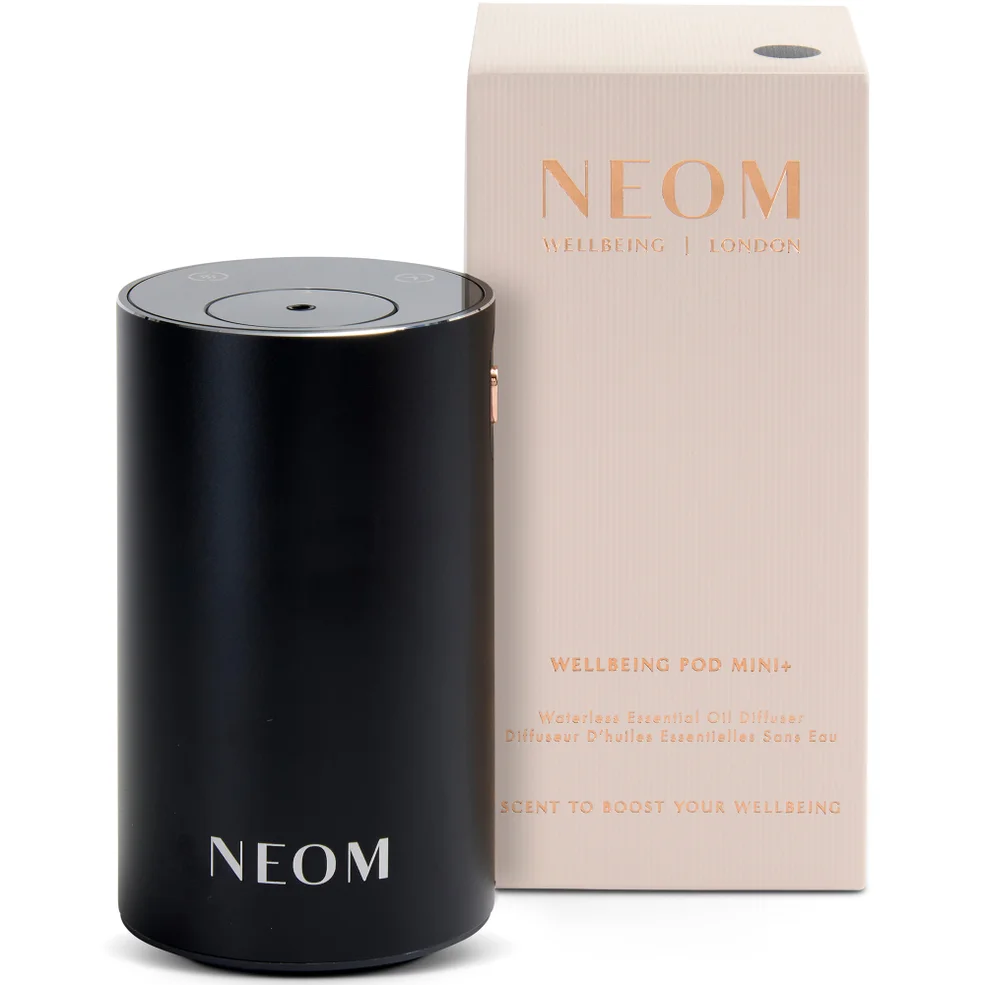Neom Wellbeing London Pod Mini+ Waterless Essential Oil Diffuser Black Zdjęcie 1
