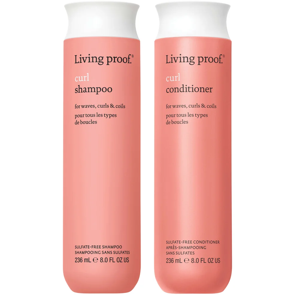 Living Proof Curl Shampoo and Conditioner Bundle for Stronger, Hydrated, Healthier Looking Curls Zdjęcie 1