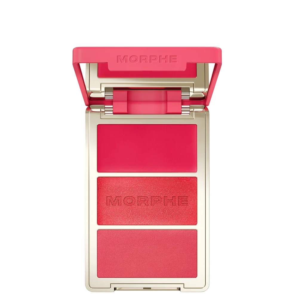 Morphe Cheek Thrills Multi-Finish Face Trio (Various Shades) Zdjęcie 1