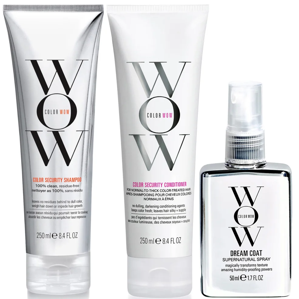 Color Wow Dream Clean Normal to Thick and Travel Dream Coat Supernatural Spray Trio Zdjęcie 1