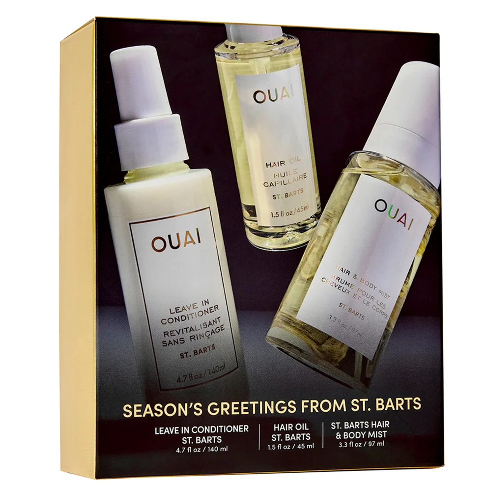 OUAI Season Greetings From St. Barts Holiday Kit 2025 Zdjęcie 1