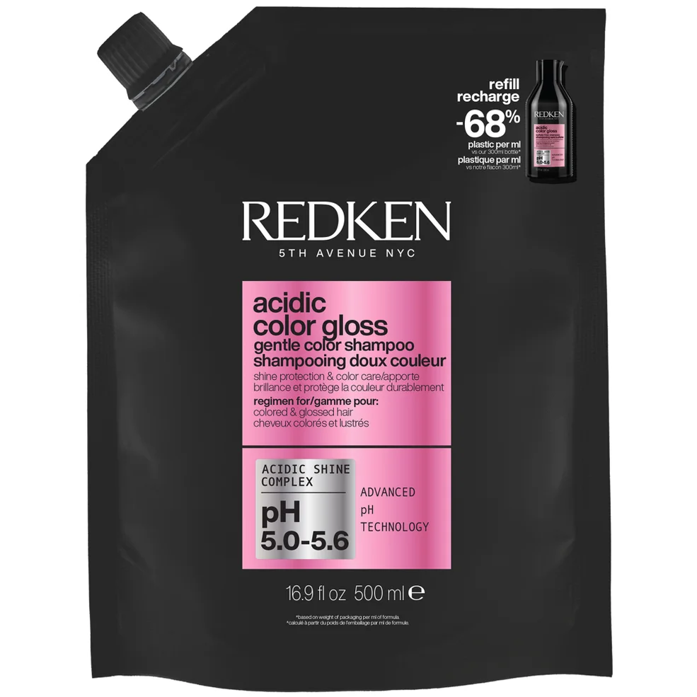 Redken Acidic Color Gloss Shampoo Refill Pouch 500ml Zdjęcie 1