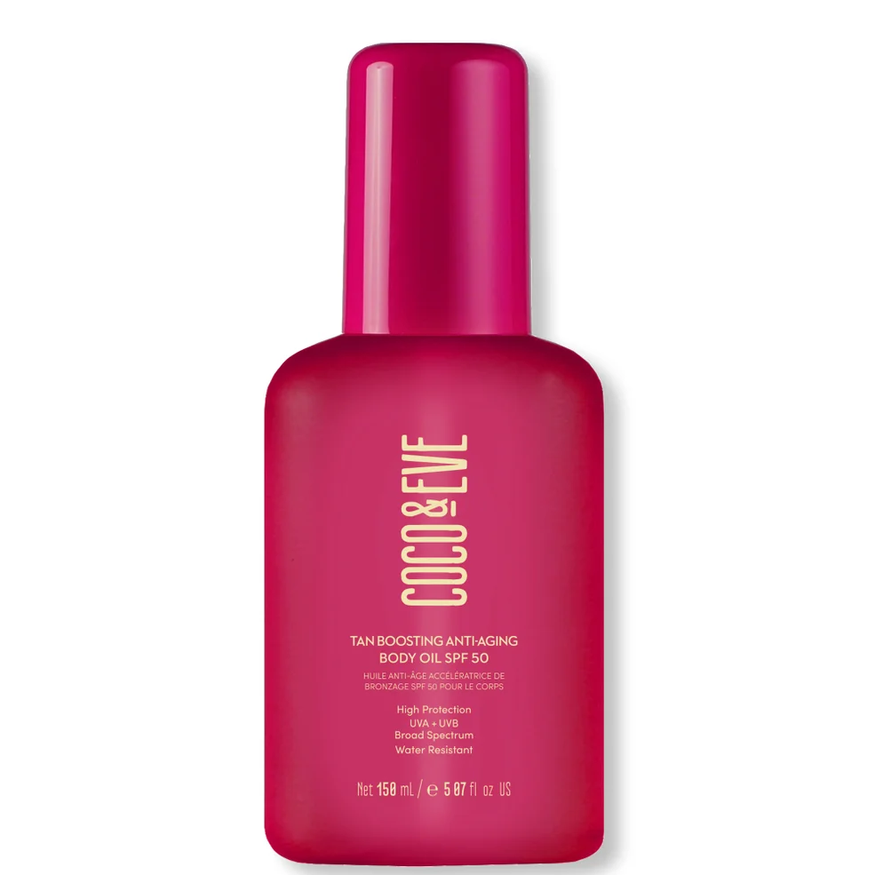 Coco & Eve Tan Boosting Anti-aging Body Oil SPF50 Zdjęcie 1