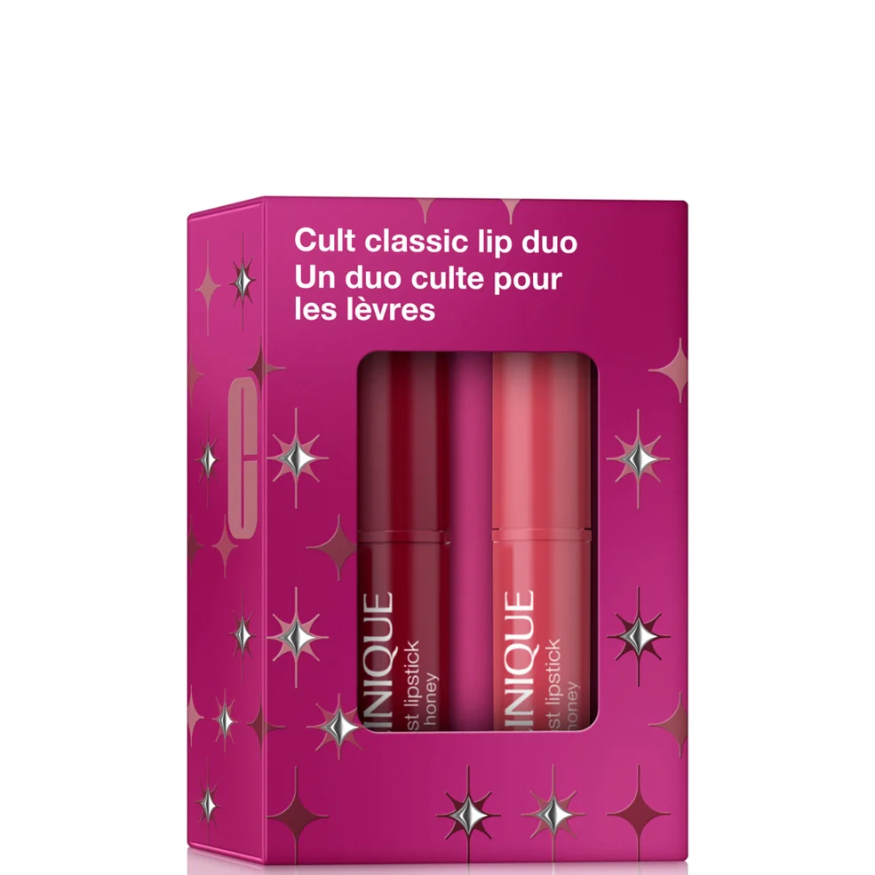 Clinique Cult Classic Lip Duo: Almost Lipstick Honey Gift Set Zdjęcie 1