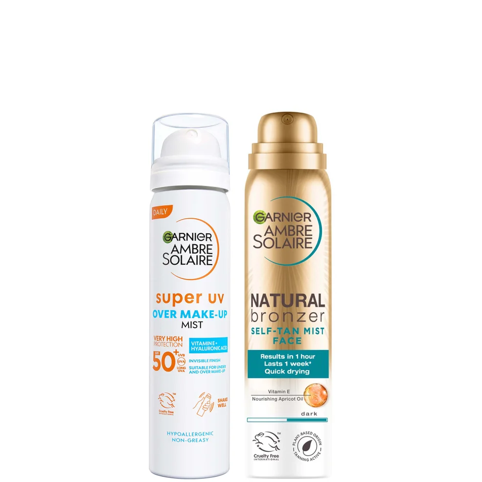 Garnier Ambre Solaire Face SPF50+ Mist and Self Tan Mist 75ml Zdjęcie 1