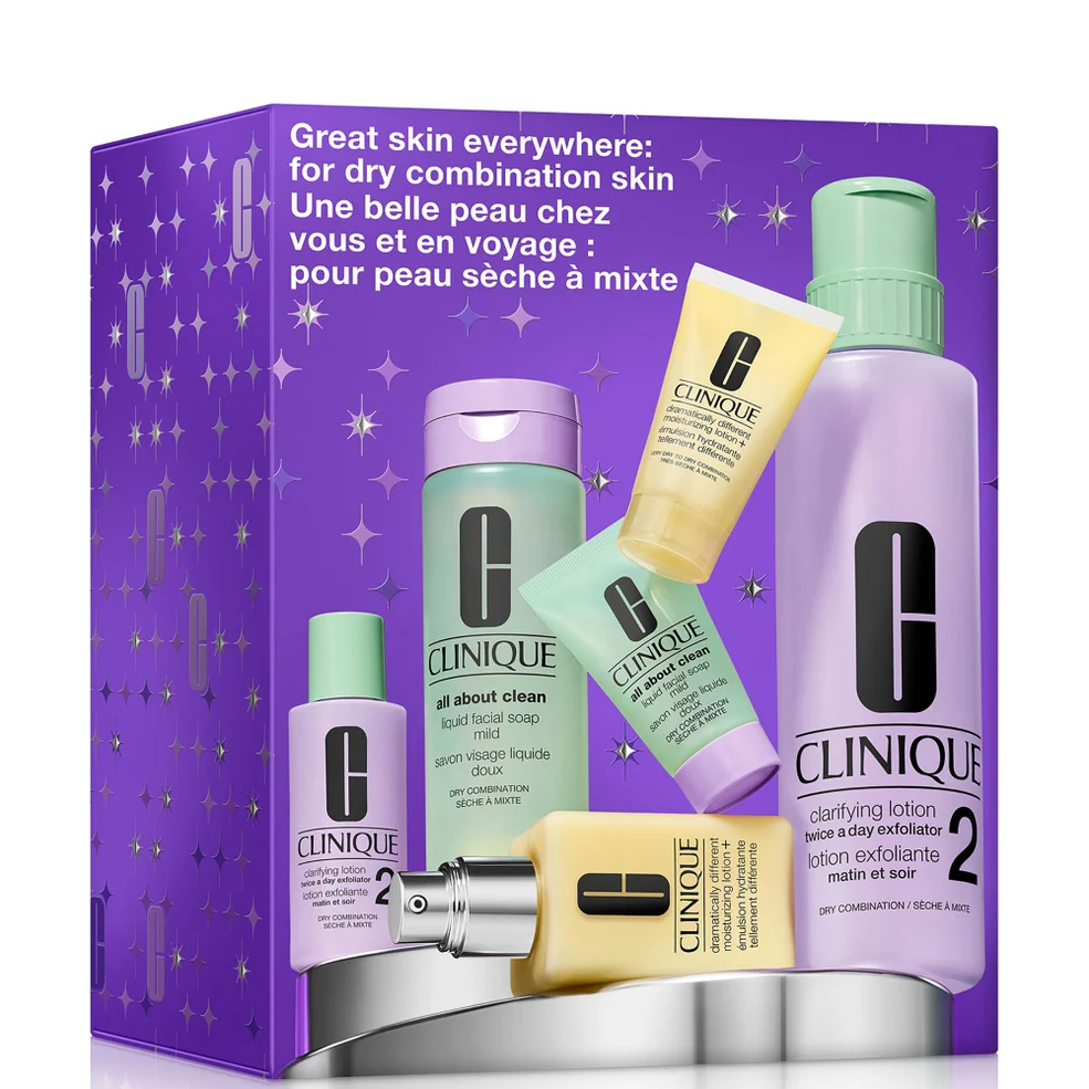 Clinique Great Skin Everywhere Set: For Dry Combination Skin Zdjęcie 1