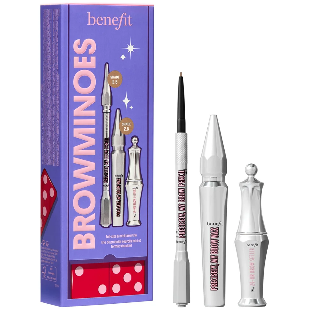 benefit BROWminoes 2.5 Eyebrow Makeup 3-piece Gift Set Zdjęcie 1