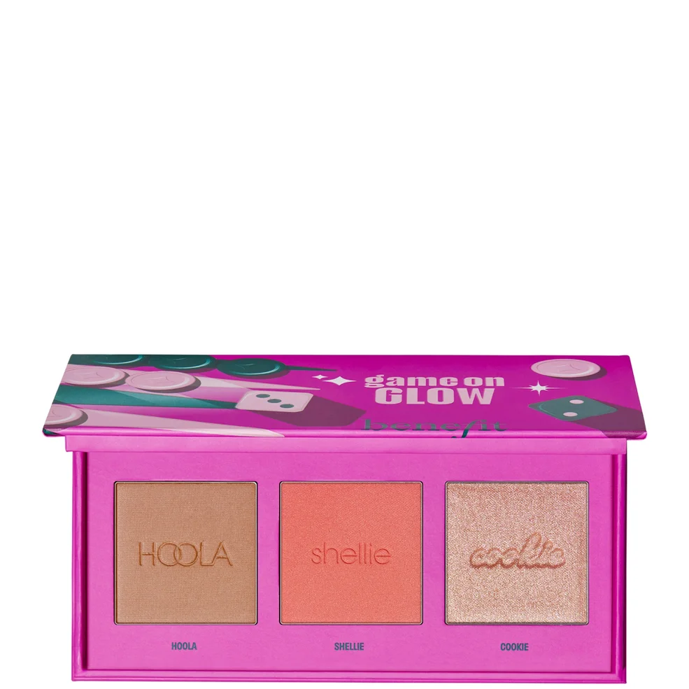 benefit Game On Glow Blush, Bronzer and Highlighter Limited Edition Cheek Palette Zdjęcie 1