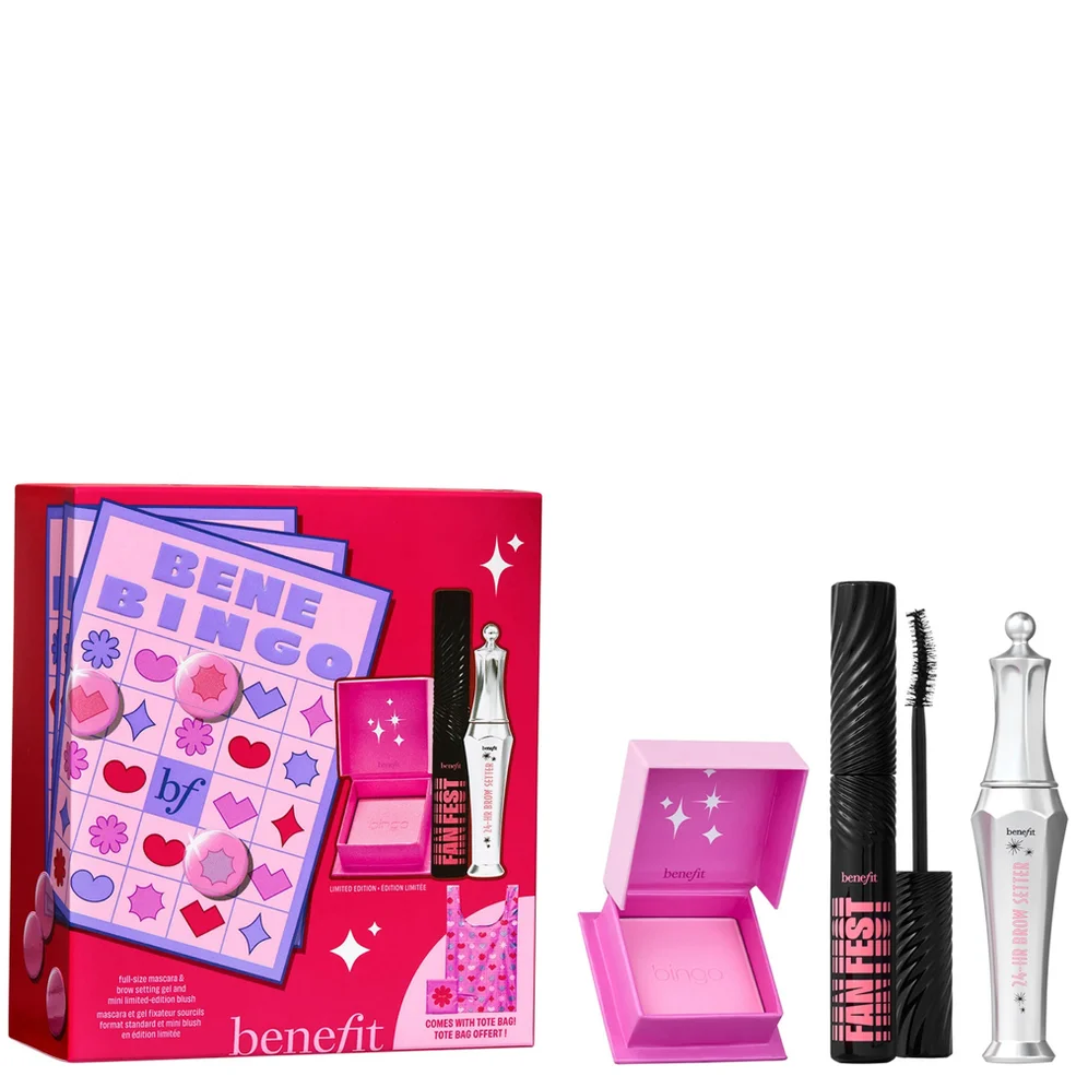 benefit Benebingo Mascara, Brow and Limited Edition Blush Makeup Gift Set Zdjęcie 1