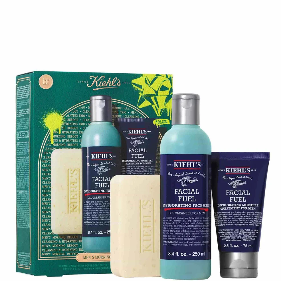 Kiehl's Men's Morning Reboot Set Zdjęcie 1