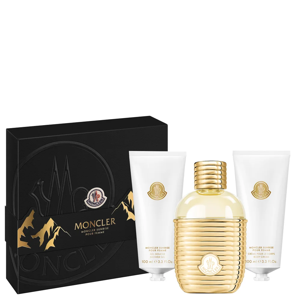 Moncler Pour Femme Sunrise Eau de Parfum 100ml Gift Set Zdjęcie 1