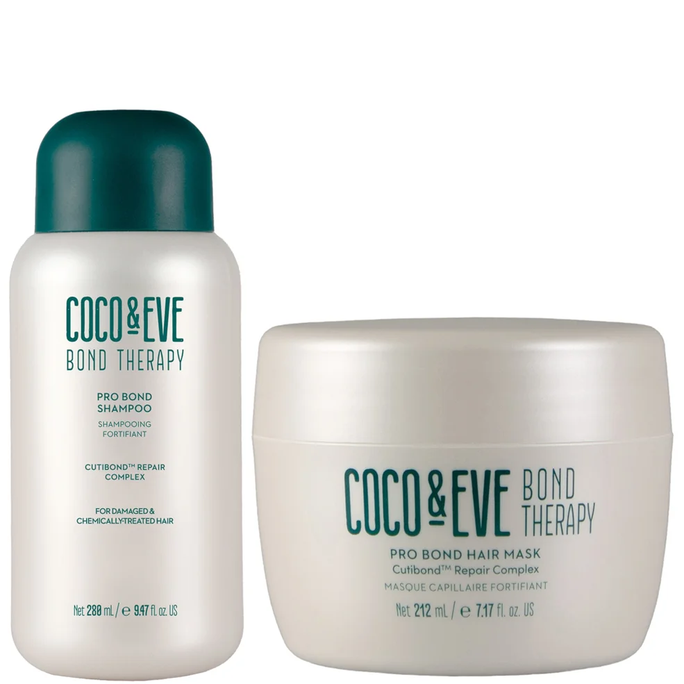 Coco & Eve Bond Therapy Shampoo & Mask Duo Bundle Zdjęcie 1