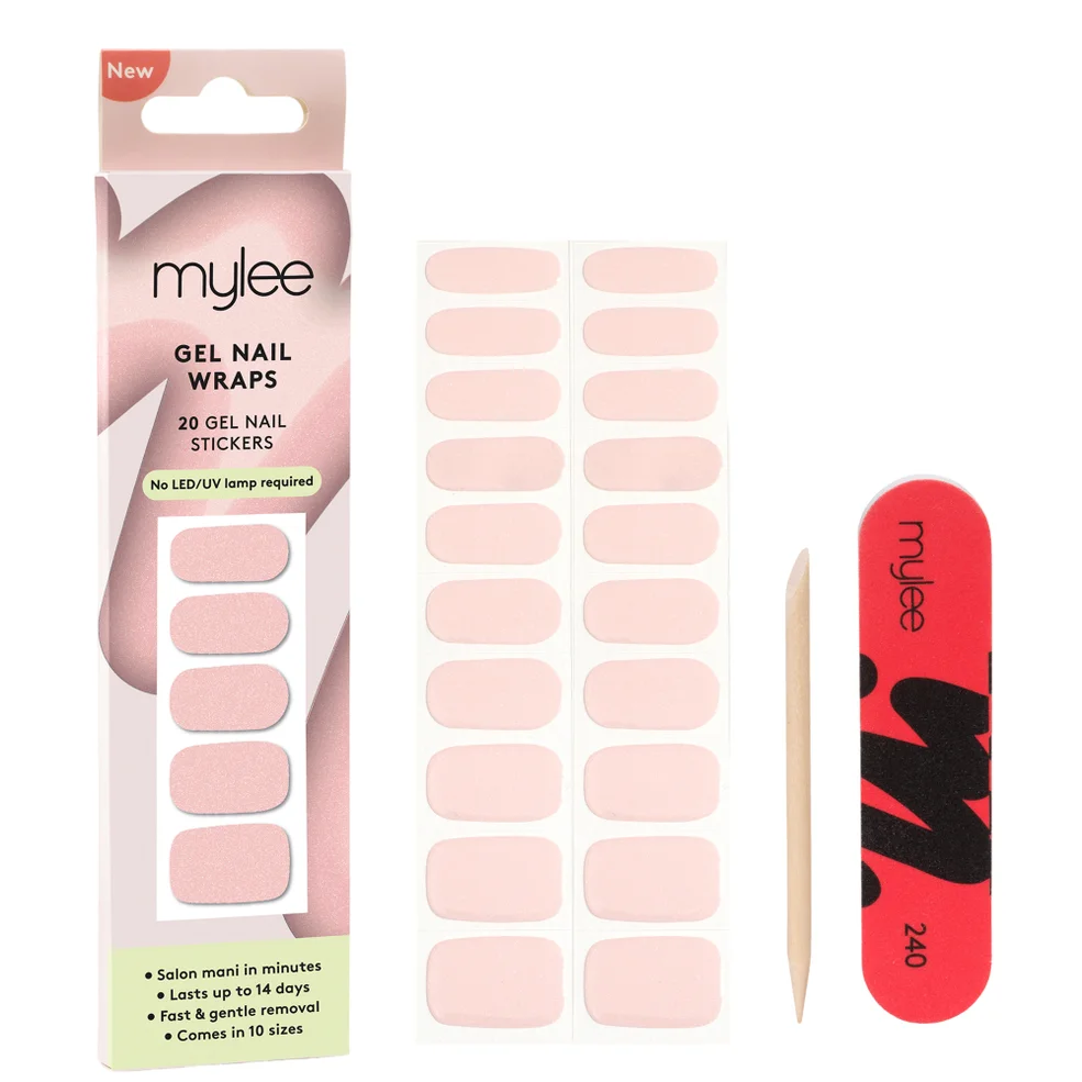 Mylee Gel Nail Wraps - On Campus Zdjęcie 1